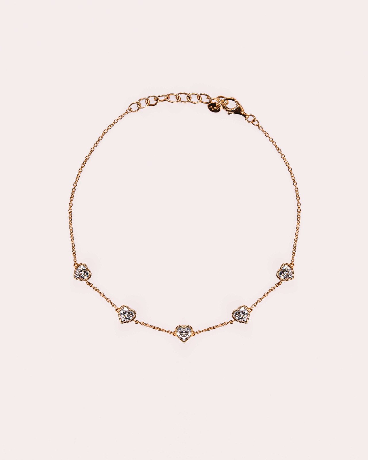 Amora - Heart Bezel Bracelet