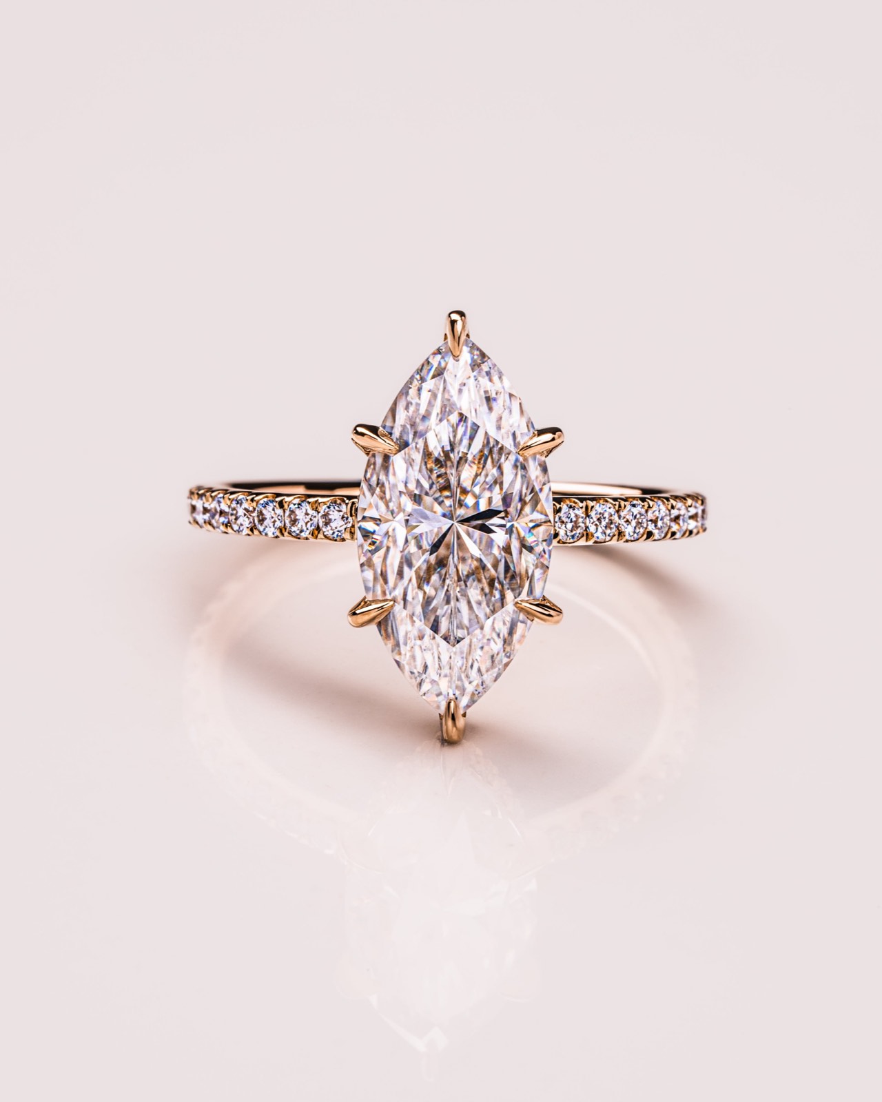 Jasmine (with Pavé) - Marquise