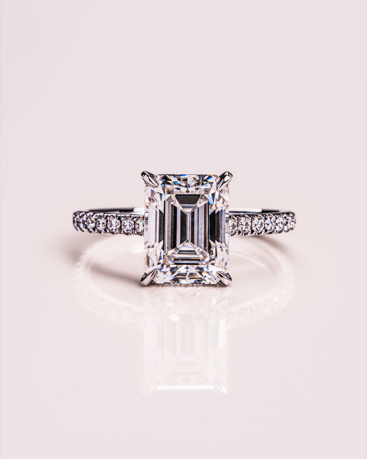 Jasmine (with Pavé) - Emerald